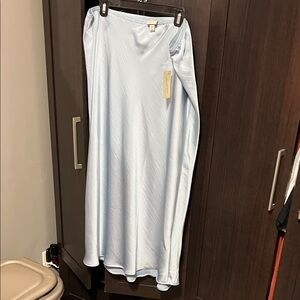 A New Day Light Blue Maxi Skirt
